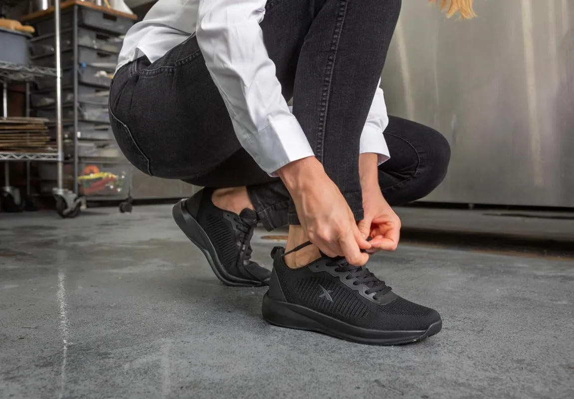 GEERX Yuri Food Service Shoes Slip On Slip Resistant Shoes for Women Nursing Kitchen Chef Shoes Non-Slip Work Safety Sneakers Zapatos de Trabajo Antideslizante