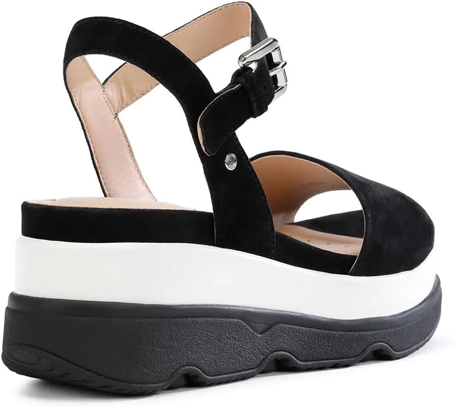 Geox Women's D Gardenia C Platform Sandal