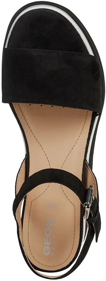Geox Women's D Gardenia C Platform Sandal