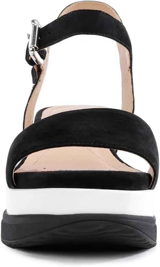 Geox Women's D Gardenia C Platform Sandal