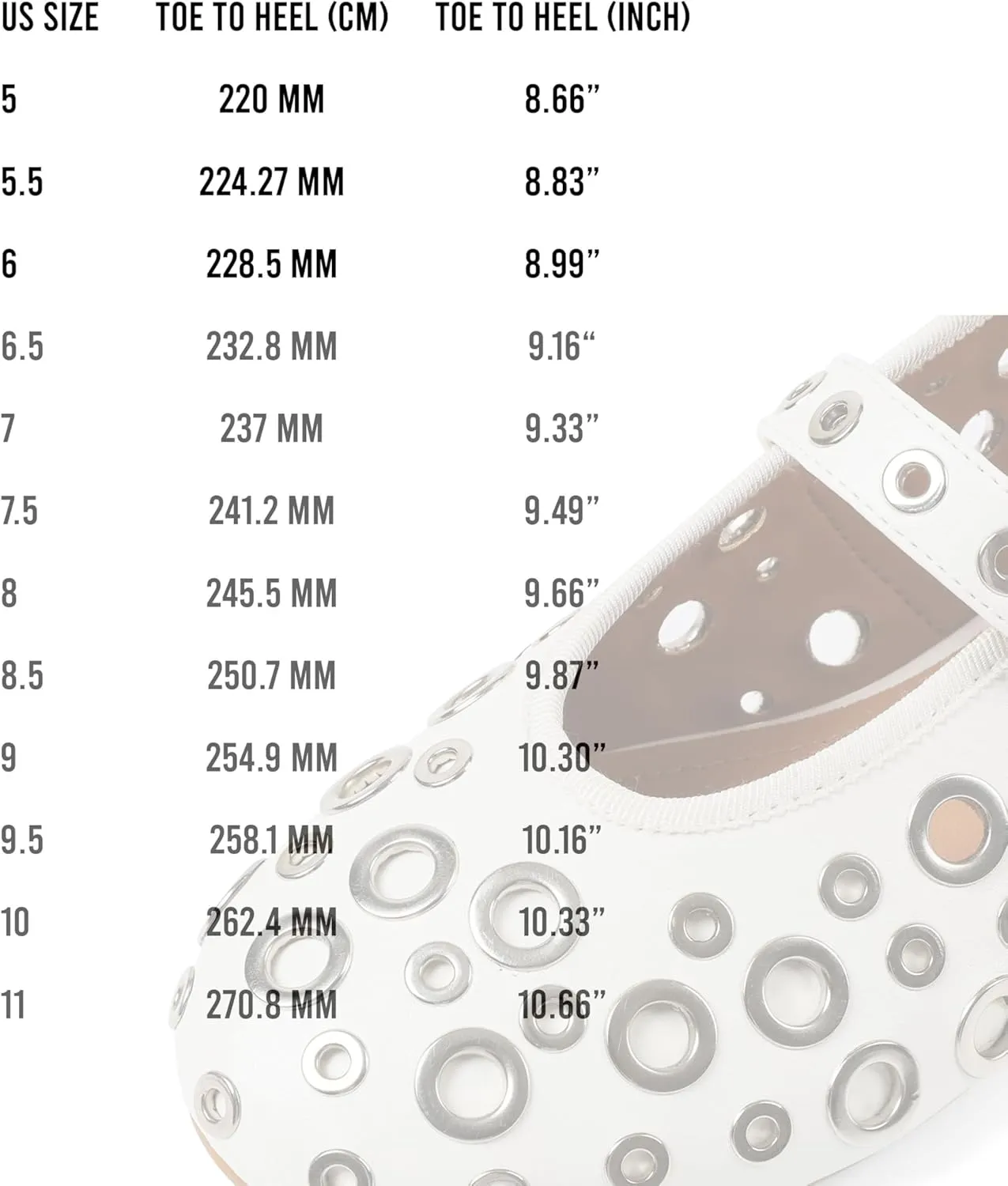 Goiphrri Mary Jane Shoes Women Metal Studded Ballet Flats Buckle Strap Mary Janes Comfortable Ballerina Flat Shoes for Women
