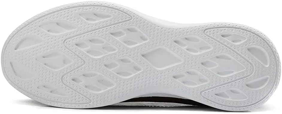 GOSPT Women's Slip on Sock Sneakers Lightweight Elastic Knit Mesh Shoes Comfort Flats