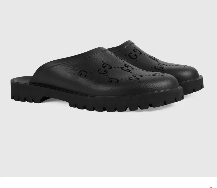 GUCCI MEN'S SLIP-ON SANDAL