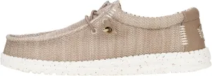 Hey Dude Wally Stretch Sox Tan Size 14, Men’s Shoes, Men's Slip-on Loafers, Comfortable & Light-Weight