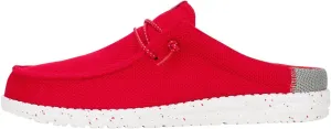 HEYDUDE Wally Slip Varsity Red/Grey Size 14, Men’s Shoes, Slip-on Mules, Comfortable & Light-Weight