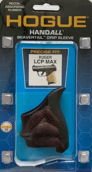 Hogue HandAll Beavertail Rubber Grip Sleeve for Ruger LCP Max