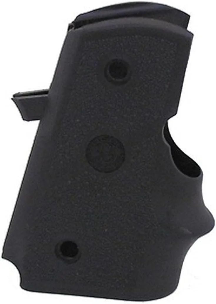 Hogue Rubber Wraparound Grip for para Ordnance P-10 with Finger Grooves, Black - 23000