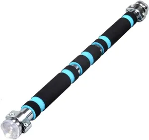 HUAHUA Pull Rod Seamless Steel Pipe Safety Buckle Door Frame Wall Strength Training Multi-Function Horizontal Bar 125-170cm