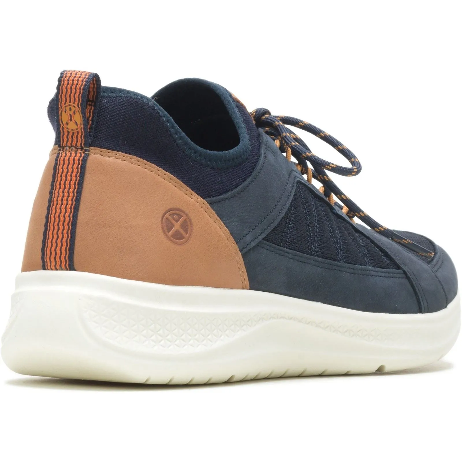 Hush Puppies Elevate Textile Men's Navy Trainers