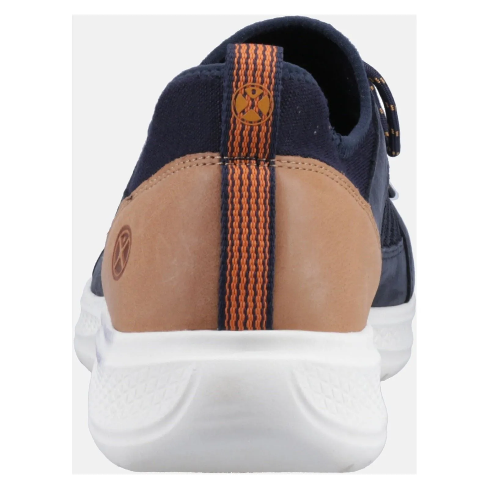 Hush Puppies Elevate Textile Men's Navy Trainers