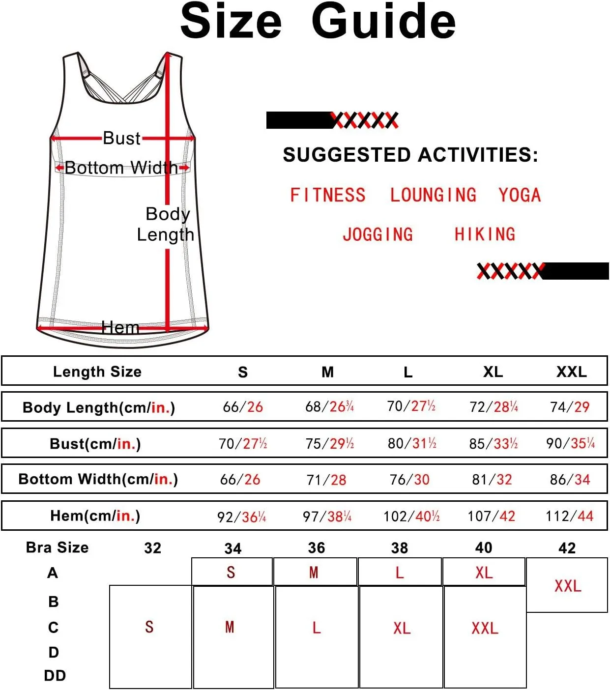 icyzone Women's Open Back Workout Athletic Yoga Tank Tops with Built in Bra