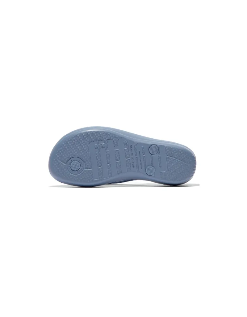 iQushion Sparkle Flip Flops in Sail Blue