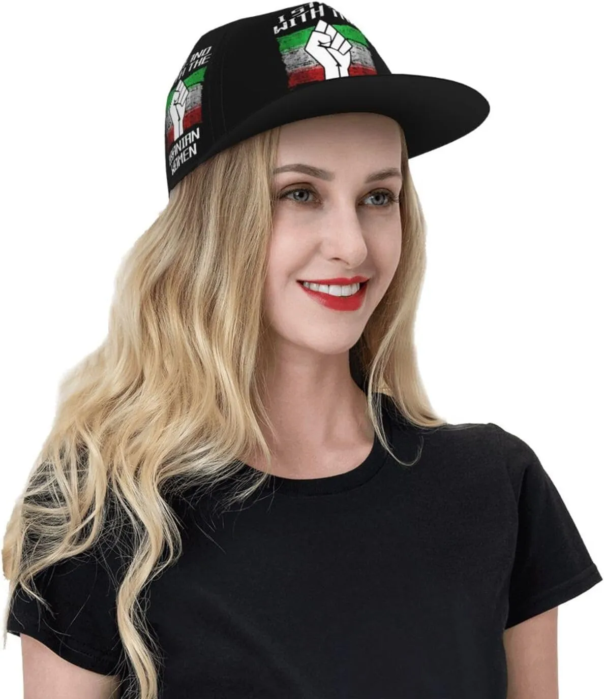 Iran Protests Women Life Freedom Hat Baseball Cap Flat Brimmed Dad Hats Back Buckle Hip Hop Cap for Men Women