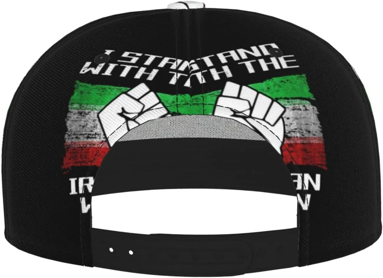 Iran Protests Women Life Freedom Hat Baseball Cap Flat Brimmed Dad Hats Back Buckle Hip Hop Cap for Men Women