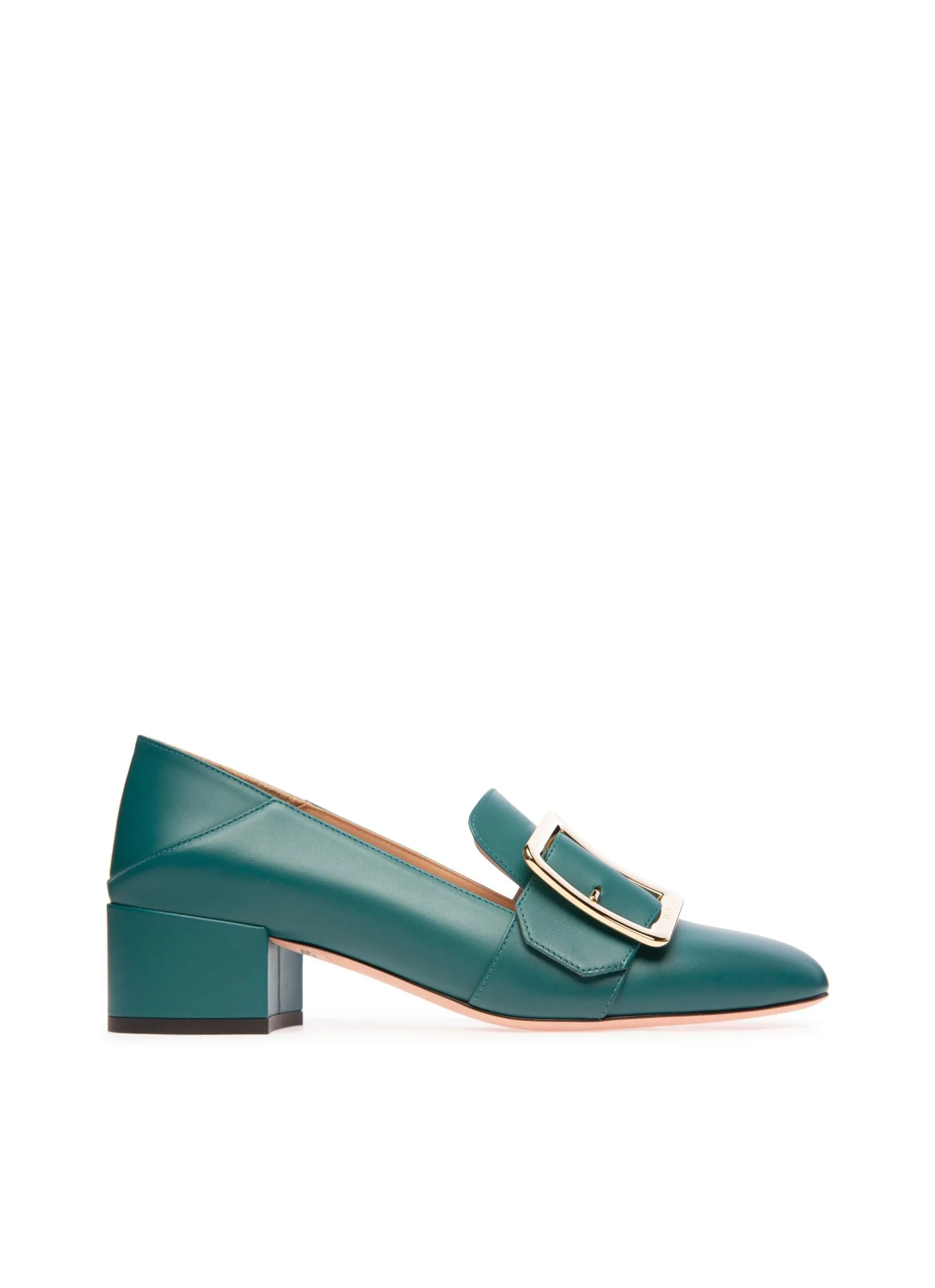 Janelle Pumps In Green Leather