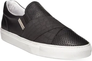 John Galliano Men's Alden C Strap Slip On US 8.5 Black