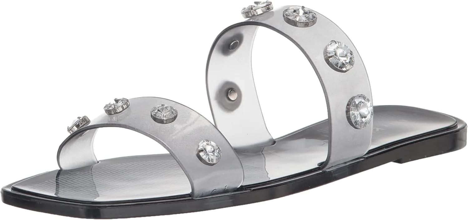 Katy Perry Women's The Geli Embellished Square Toe Sandal