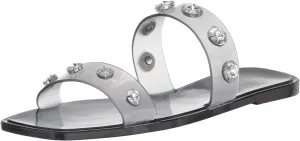 Katy Perry Women's The Geli Embellished Square Toe Sandal