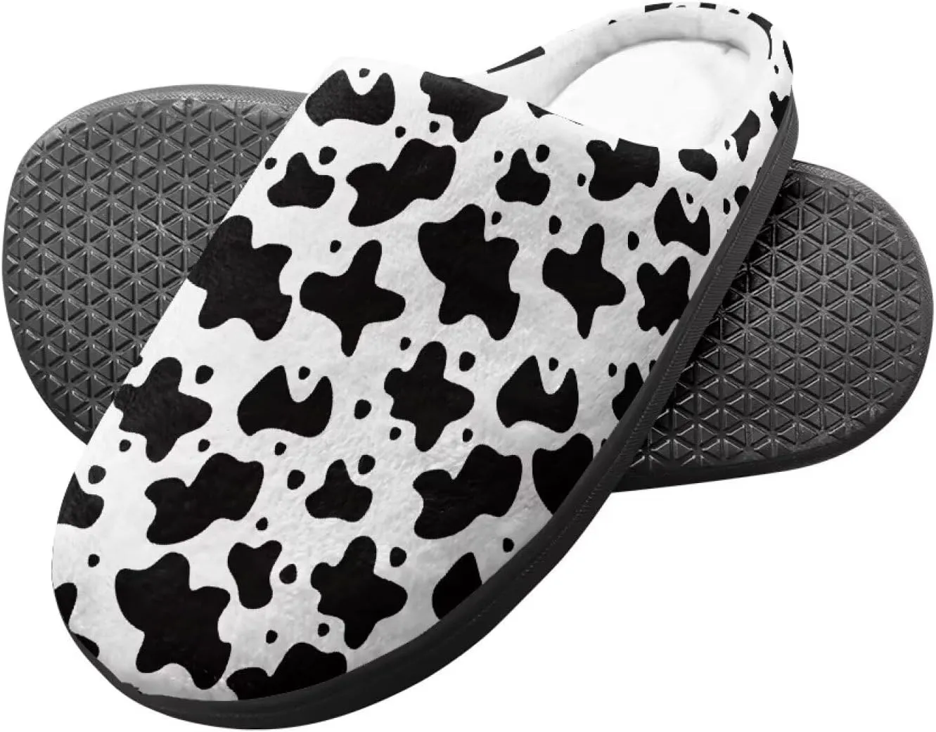 Kids Fuzzy Warm House Slippers for Girls Non Slip Rubber Sole Home Slippers for Toddlers Size 9-15