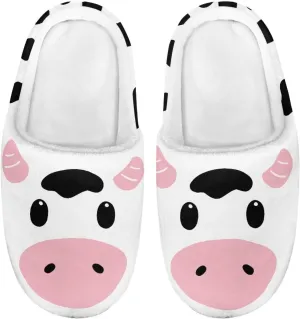 Kids Fuzzy Warm House Slippers for Girls Non Slip Rubber Sole Home Slippers for Toddlers Size 9-15