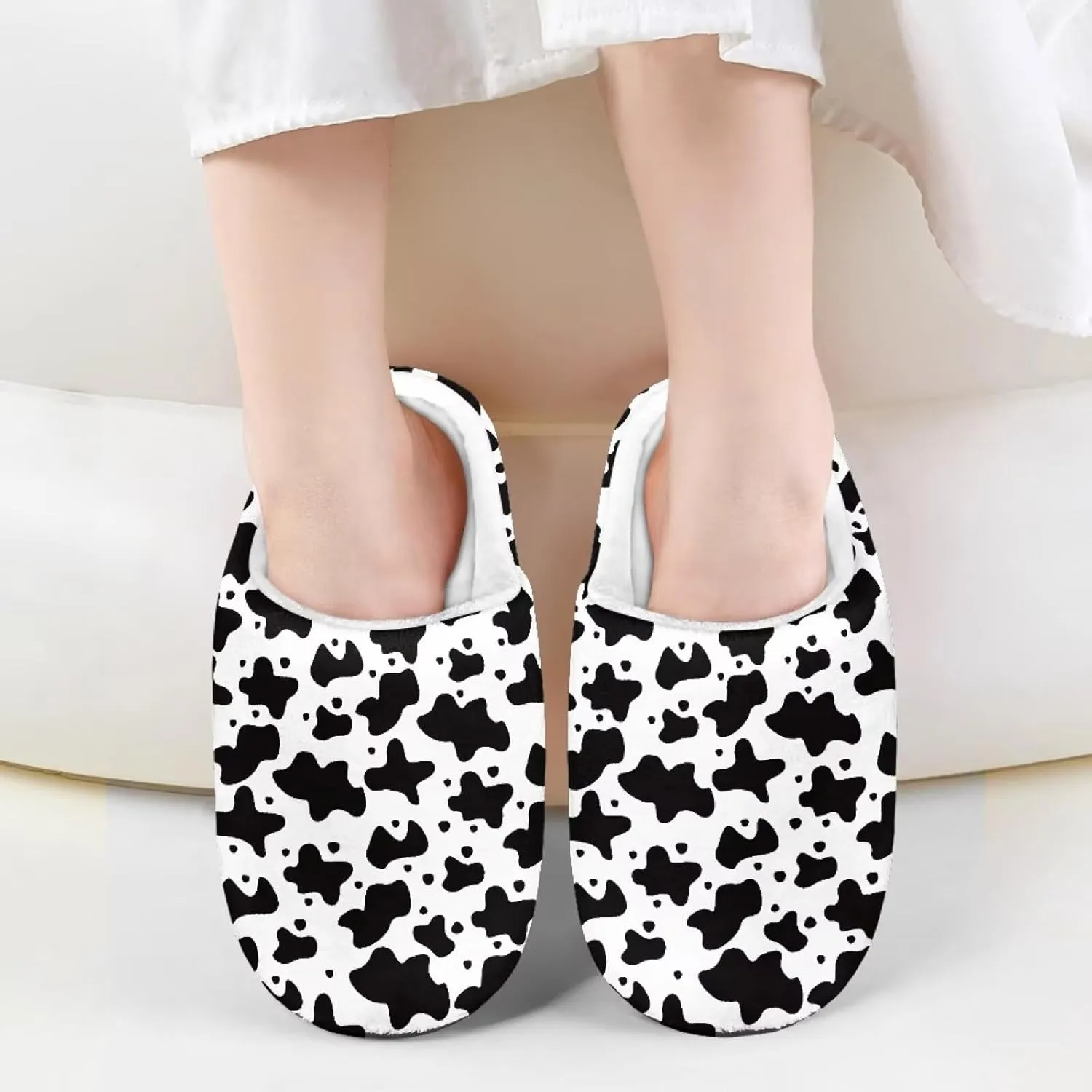 Kids Fuzzy Warm House Slippers for Girls Non Slip Rubber Sole Home Slippers for Toddlers Size 9-15