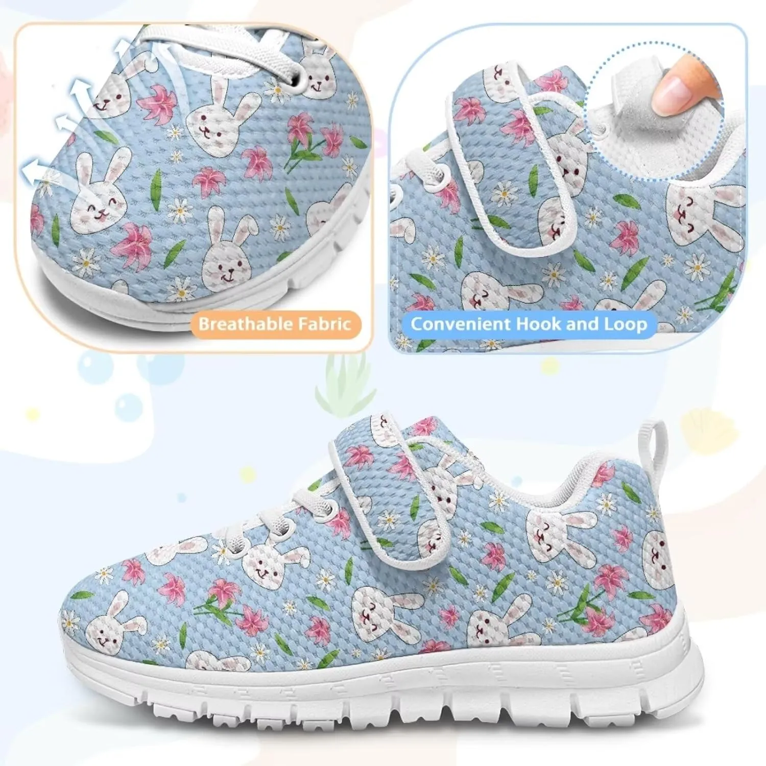 Kids Tennis Shoes School Running Shoes Slip On Sneakers for Boys Girls