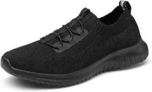 konhill Women's Comfortable Walking Shoes - Tennis Athletic Casual Slip on Sneakers