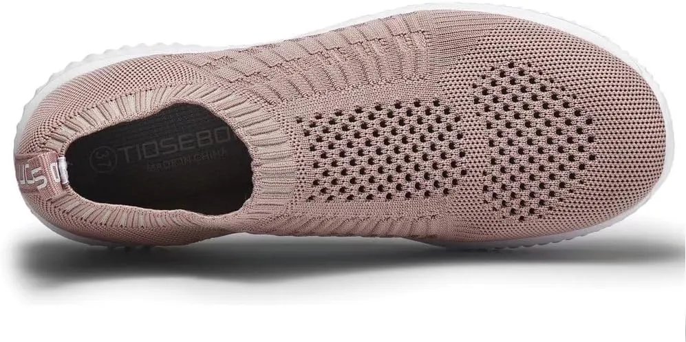 konhill Women's Lightweight Walking Shoes Breathable Slip On Tennis Sneakers Casual Mesh Workout Athletic
