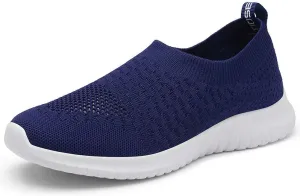 konhill Women's Walking Tennis Shoes - Lightweight Athletic Casual Gym Slip on Sneakers