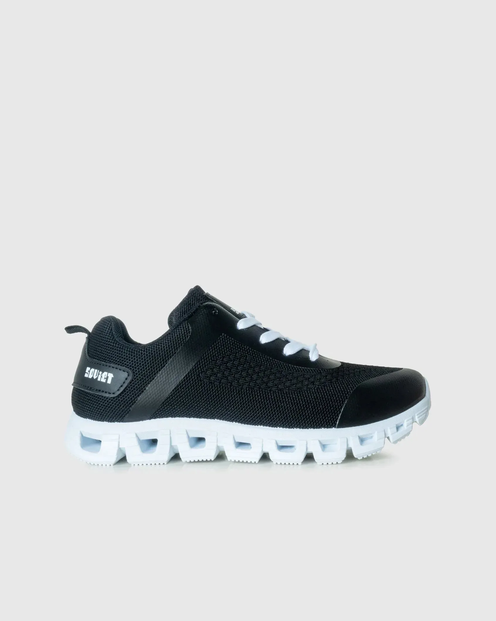 Ladies Ishara - Mesh & PU Athleisure Sneaker