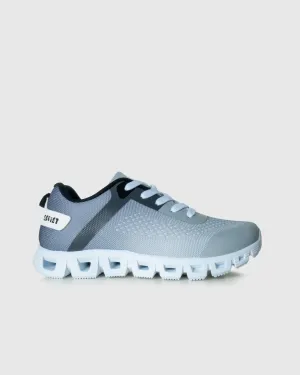 Ladies Ishara - Mesh & PU Athleisure Sneaker