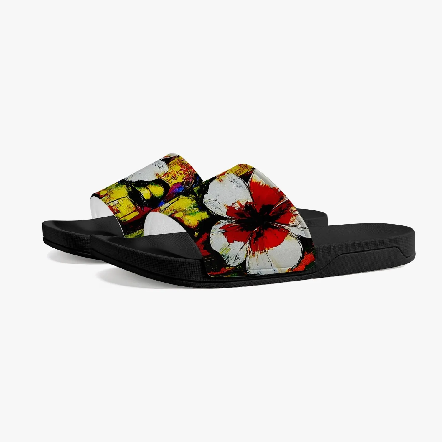 Lady Flower White Casual Sandals