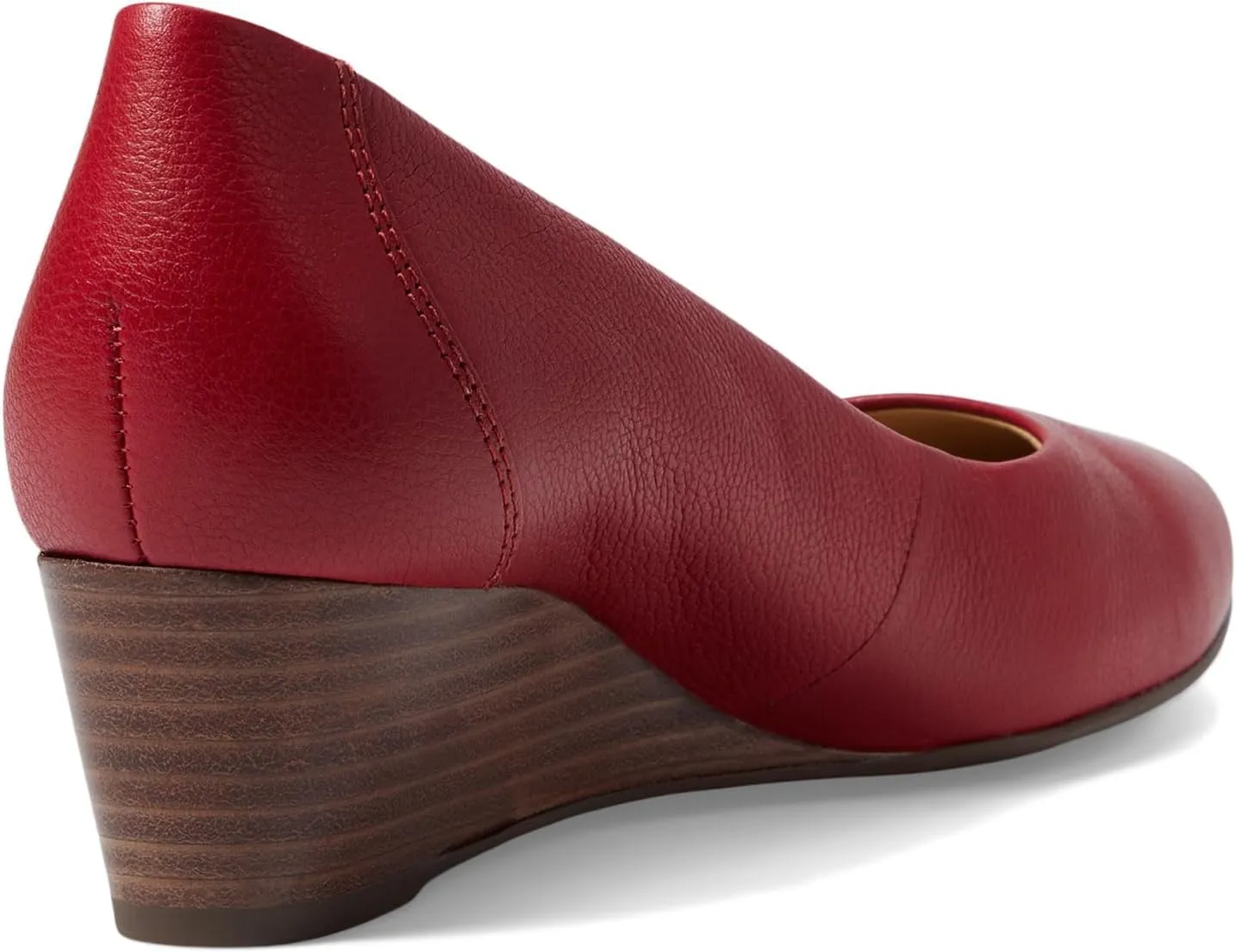 Marc Joseph New York Prospect Wedges for Women – Leather Construction – Almond Toe – Rubber Outsole