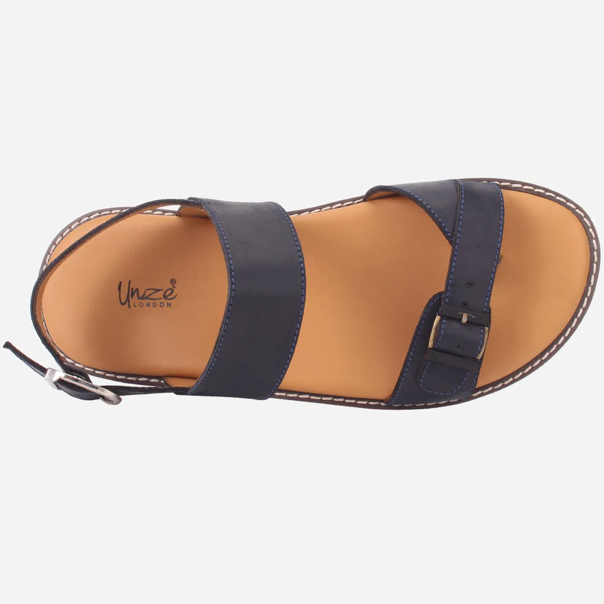 Mens "EHA" Leather Comfort Sandals