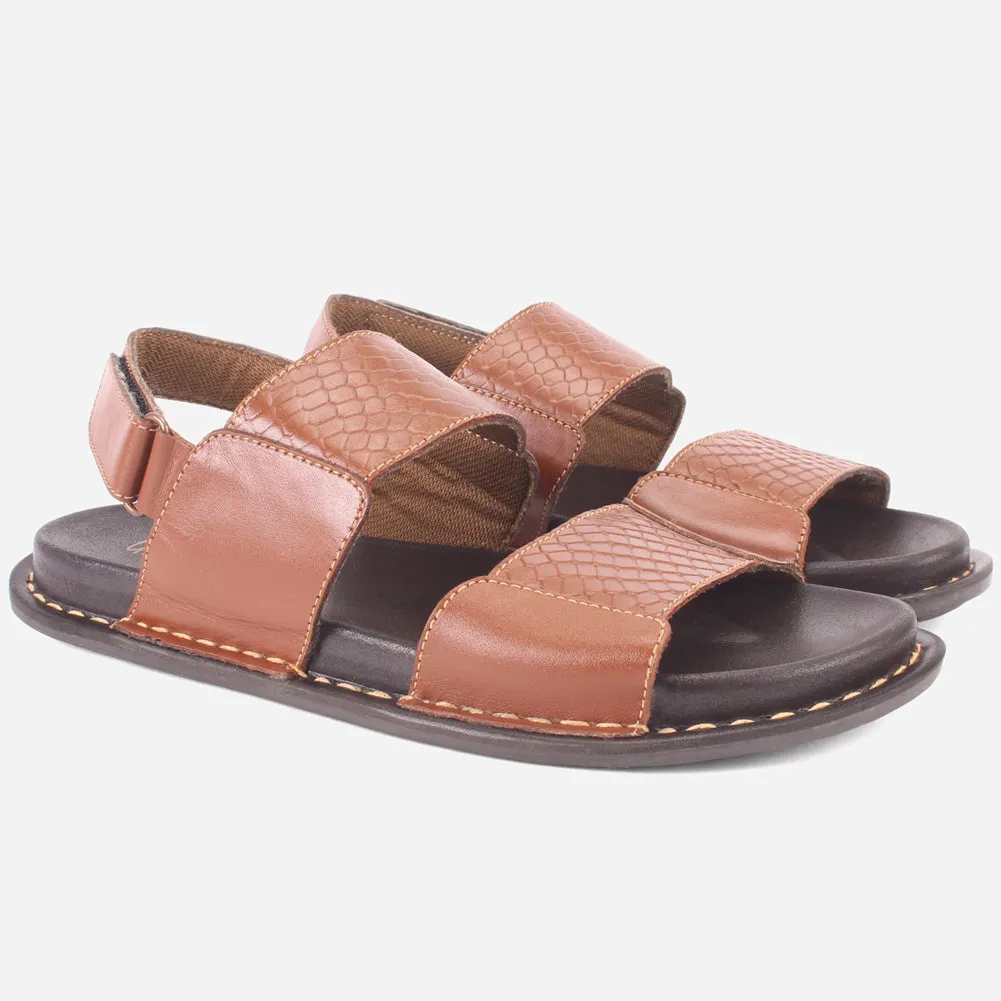 Men's "PIKON" Leather Strappy Summer Sandals