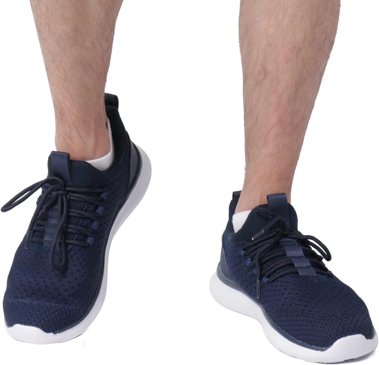Men's Running Shoes Slip on Walking Shoes Ultra Light Breathable Mesh Non Slip Sneakers Athletic Workout Shoes