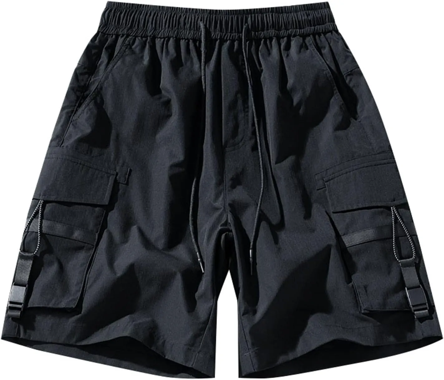 Men's Shorts Casual Summer Shorts Belted Slit Split Regular Fit Athletic Cycling Active Sport Business