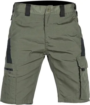 Men's Shorts Web Waistband Outdoor Sports Capri Training Shorts Summer Belt Straight Embroidered Casual Strip Split