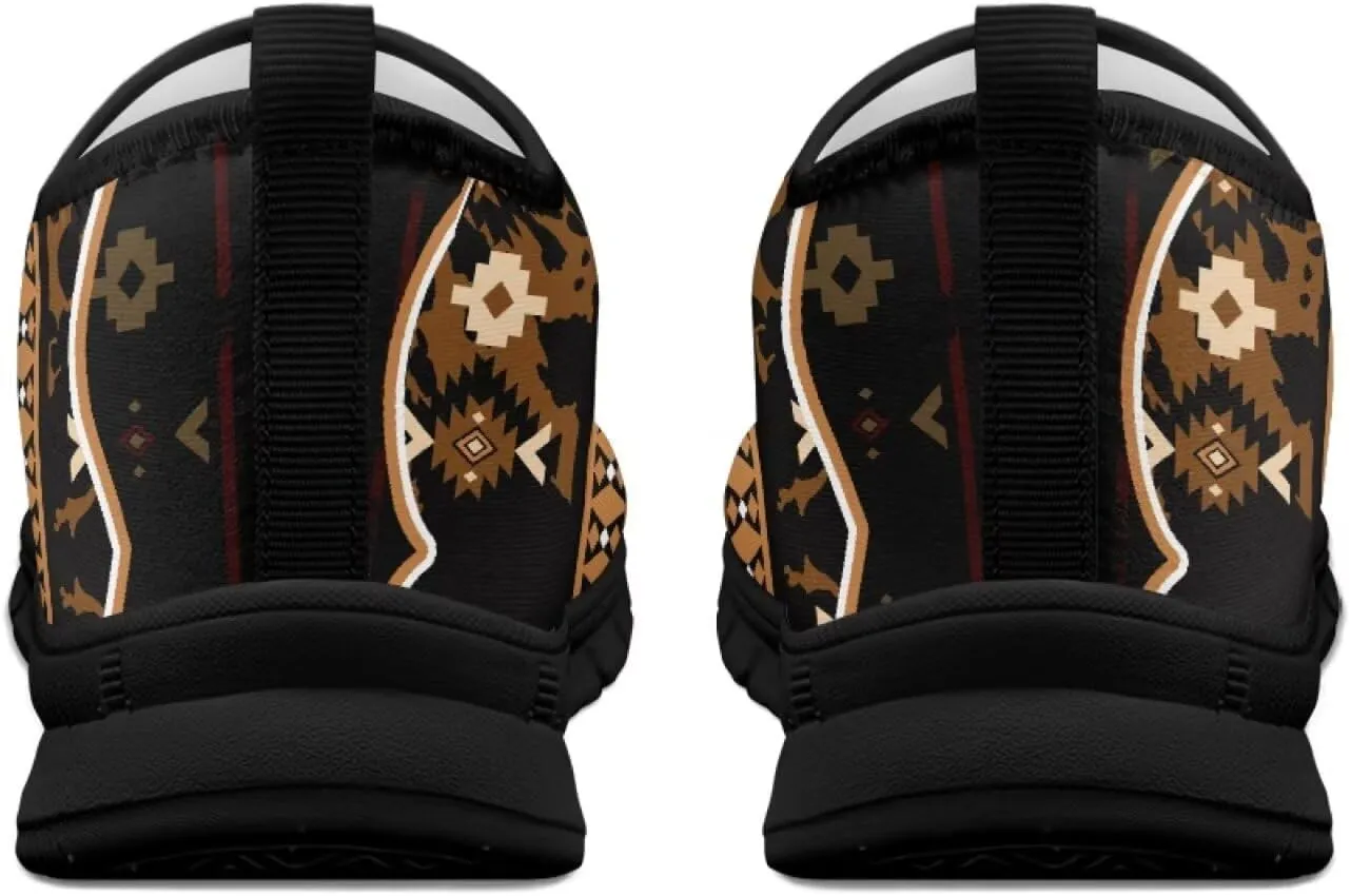 Mens Slip on Loafers Sneakers Casual House Shoes Non-Slip Running Sneakers with Black Sole
