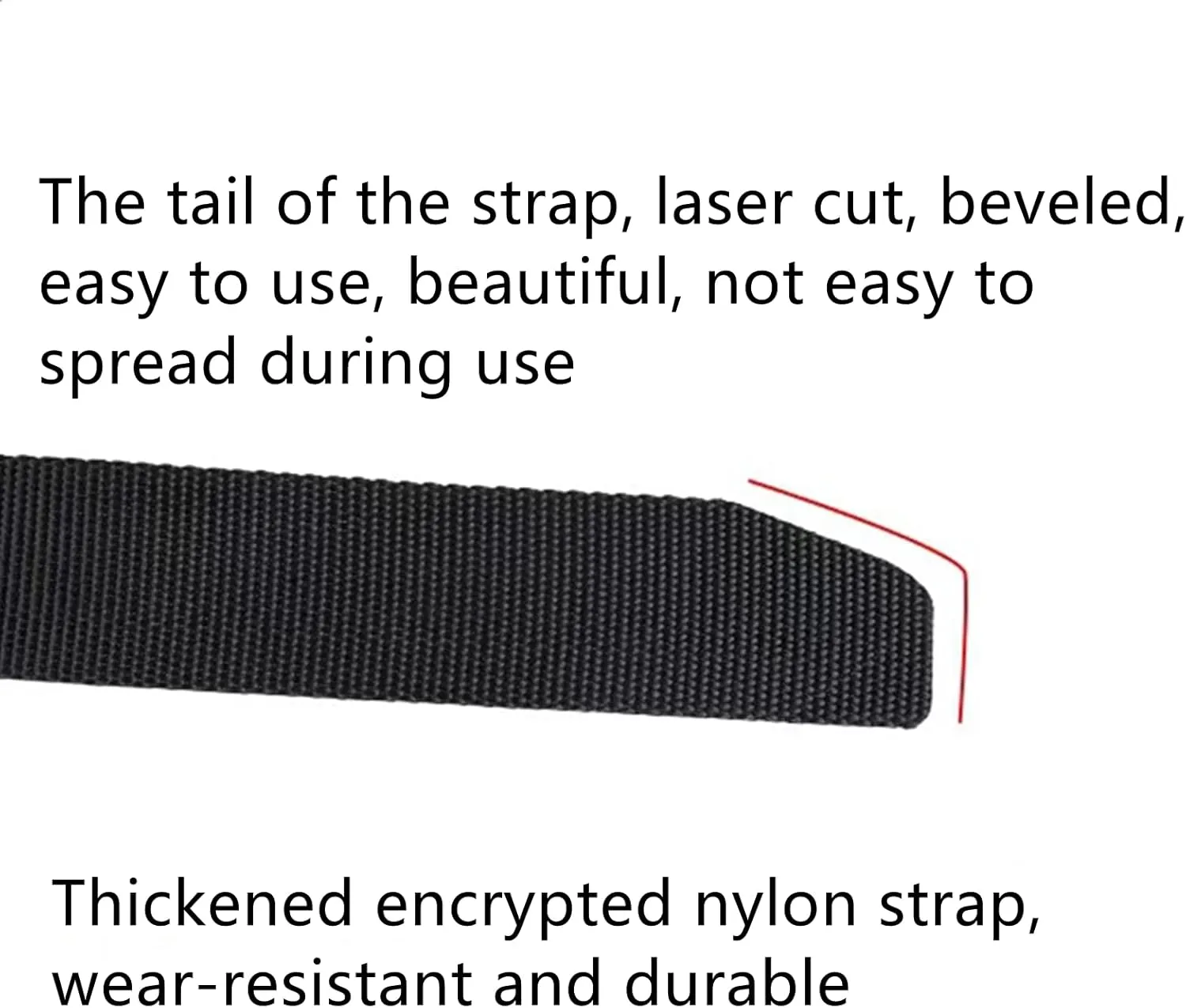 Mens Tactical Belt, Military Hiking Rigger Safety Nylon Work Waist Belt with Heavy Duty Quick Release Buckle