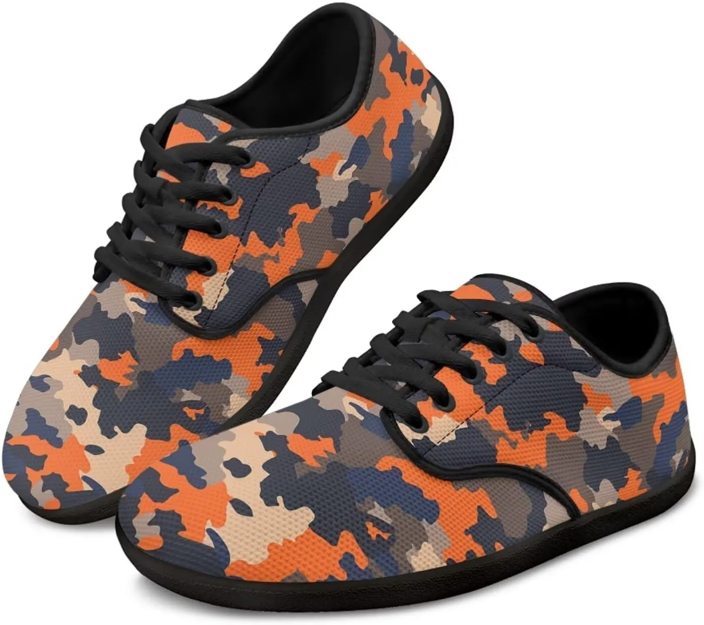 Men's Wide Toe Barefoot Walking Shoes Zero Drop Minimalist Casual Shoes Breathable Mesh Slip on Sneakers