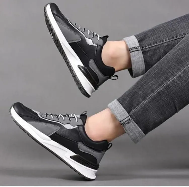 Men's Winter Sneakers Cross Training Shoe Fully Fur Lined Outdoor Sneakers Anti-Slip Water Resistant Slip On Ankle Booties