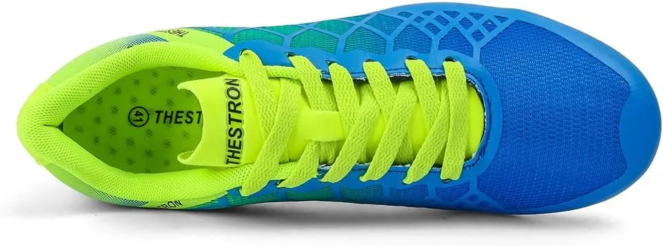 Mens Womens Boys Girls Spikes Athletics Racing Running Shoes Track and Field Sneaker …