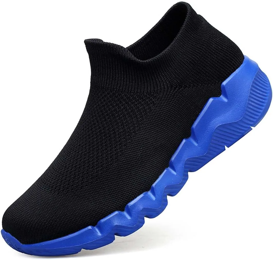 Men's Women's Knitted Mesh Fashion Breathable Ankle-High Road Running Shoes Soft Sneakers Shoes Trainers Shoes