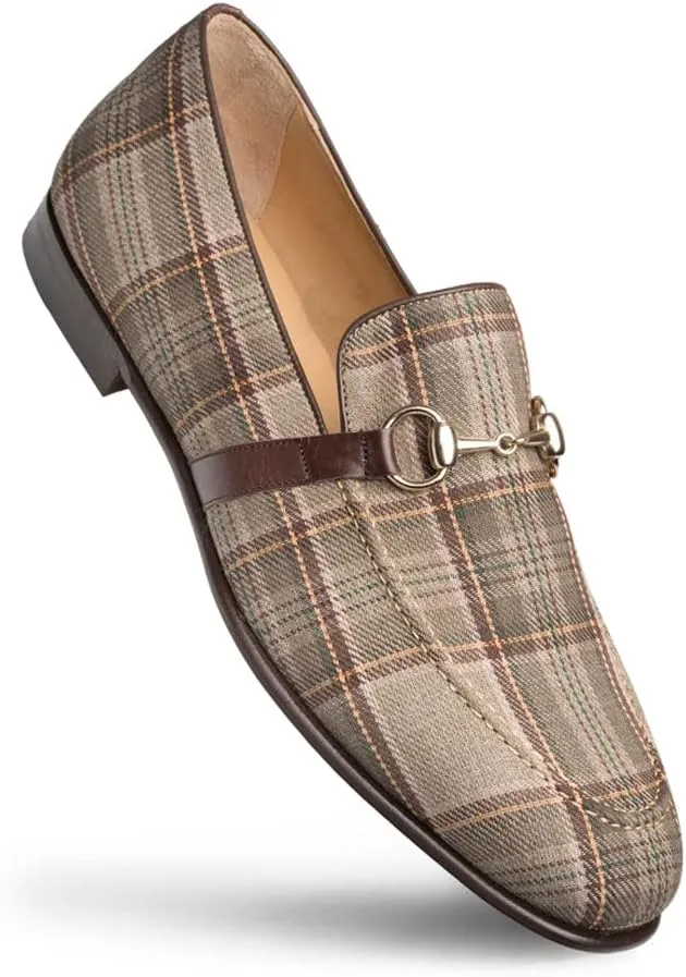 Mezlan Knighton Men's Taupe/Brown Slip-On Shoes