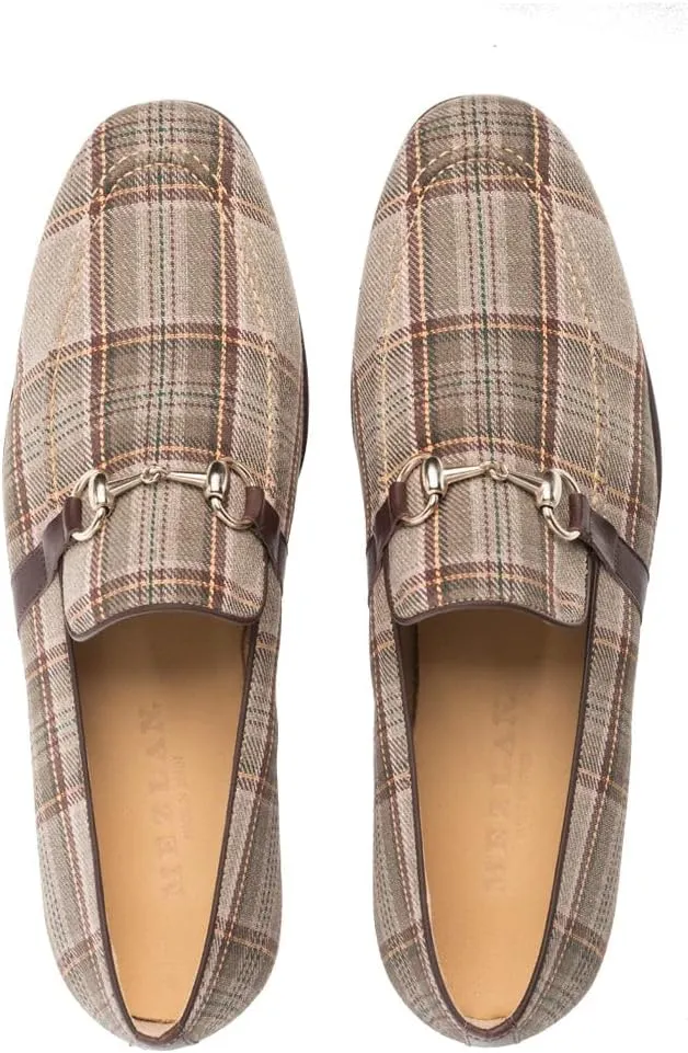 Mezlan Knighton Men's Taupe/Brown Slip-On Shoes
