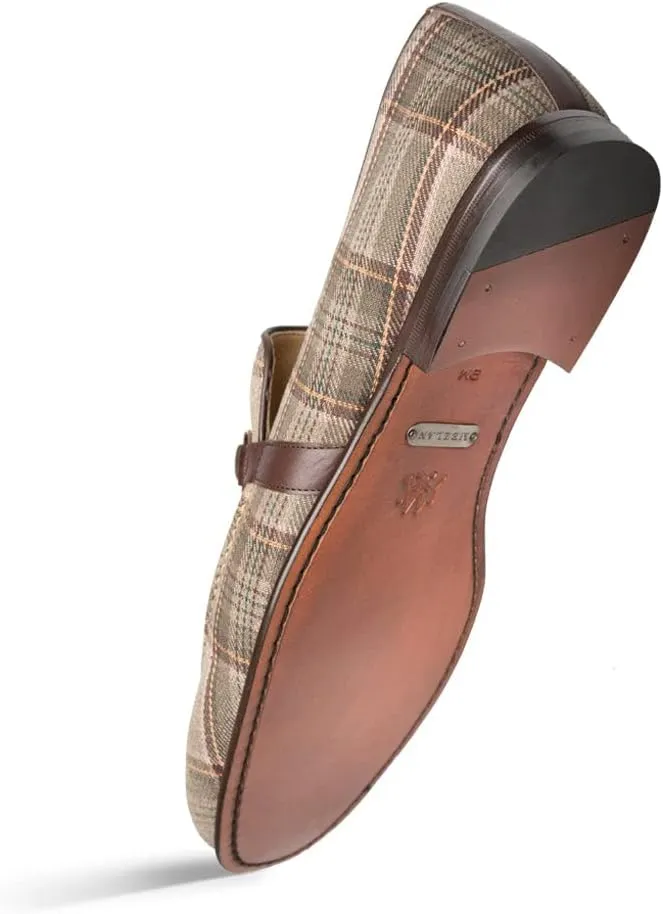 Mezlan Knighton Men's Taupe/Brown Slip-On Shoes