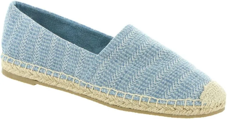 Minnetonka Pam Women's Slip On, 6 B(M) US, Denim