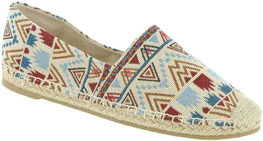 Minnetonka Pam Womens Slip On BM US CreamMultiMulti