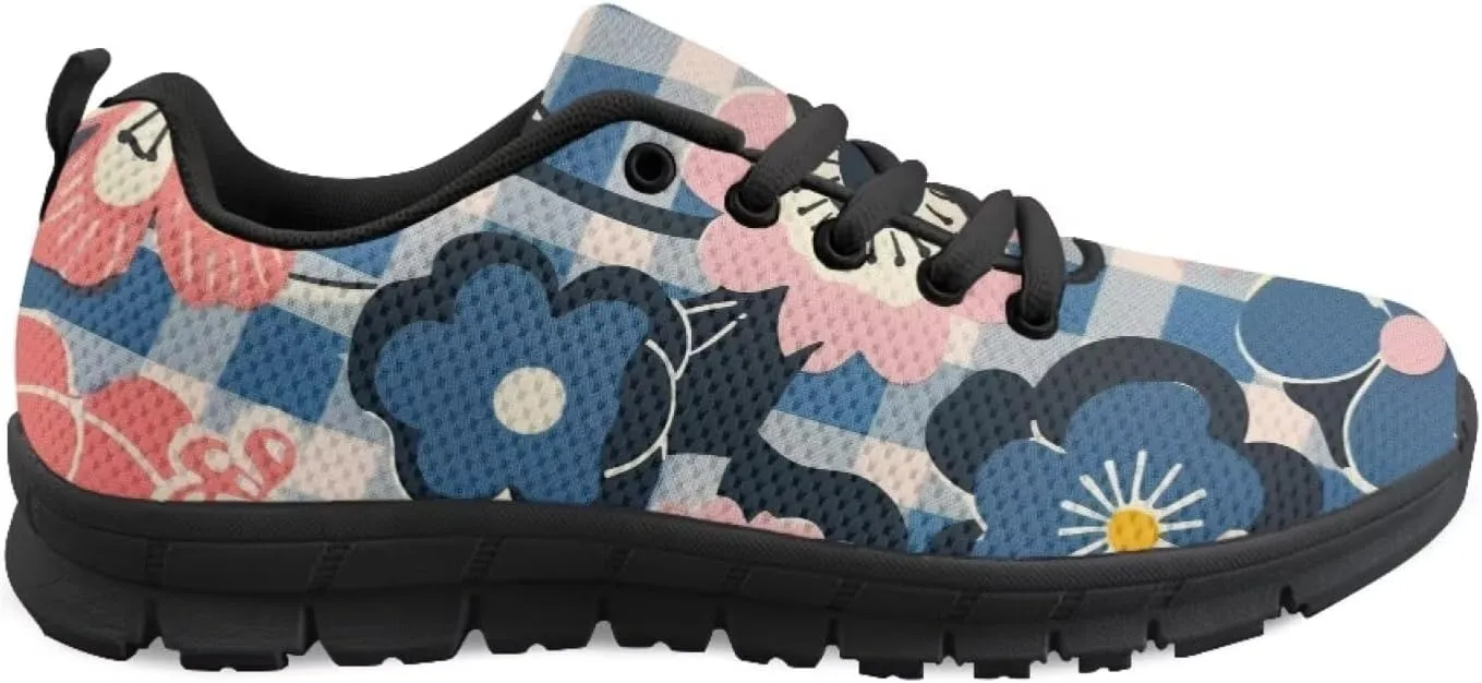 Modysero Lightweight Shoes for Womens Walking Shoes Fall Winter Outdoor Daily Tennis Sneakers for Ladies Footwear